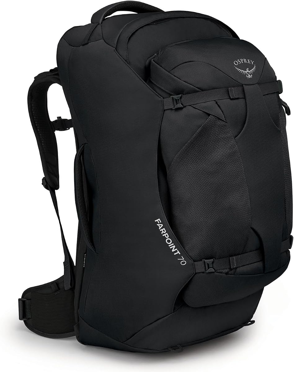Osprey Farpoint 70 Travel Backpack — Grey